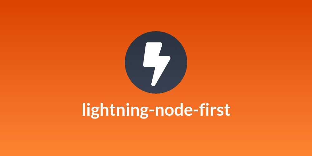 lightning-node-first