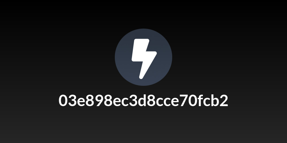 03e898ec3d8cce70fcb2