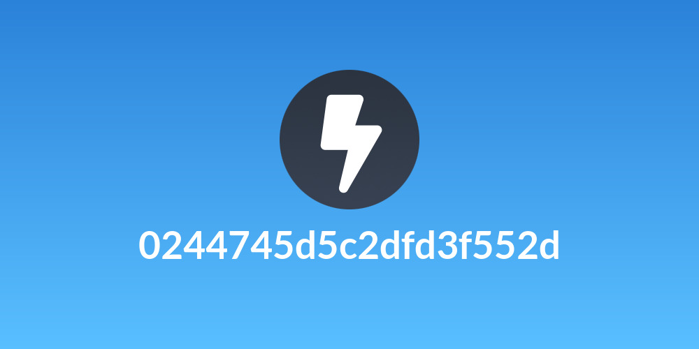 0244745d5c2dfd3f552d