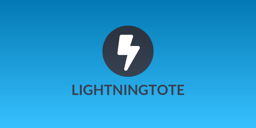 LIGHTNINGTOTE