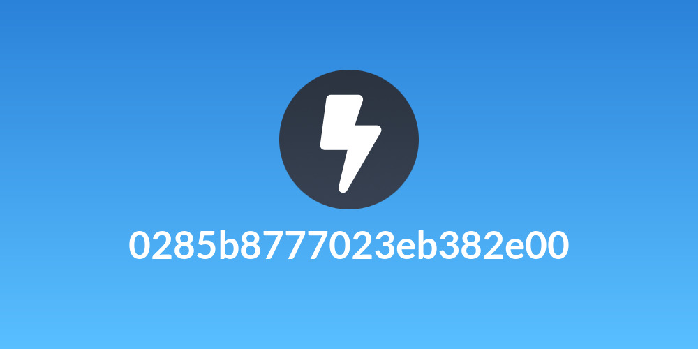 0285b8777023eb382e00