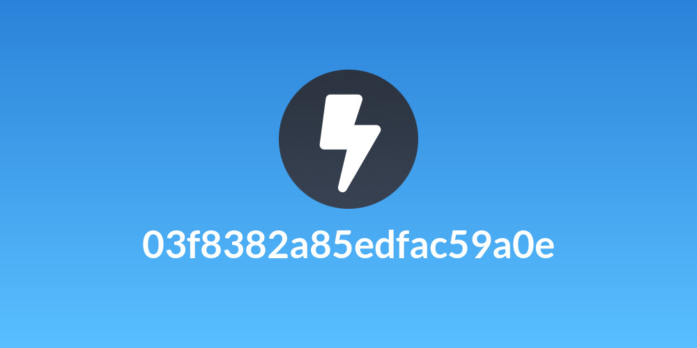 03f8382a85edfac59a0e