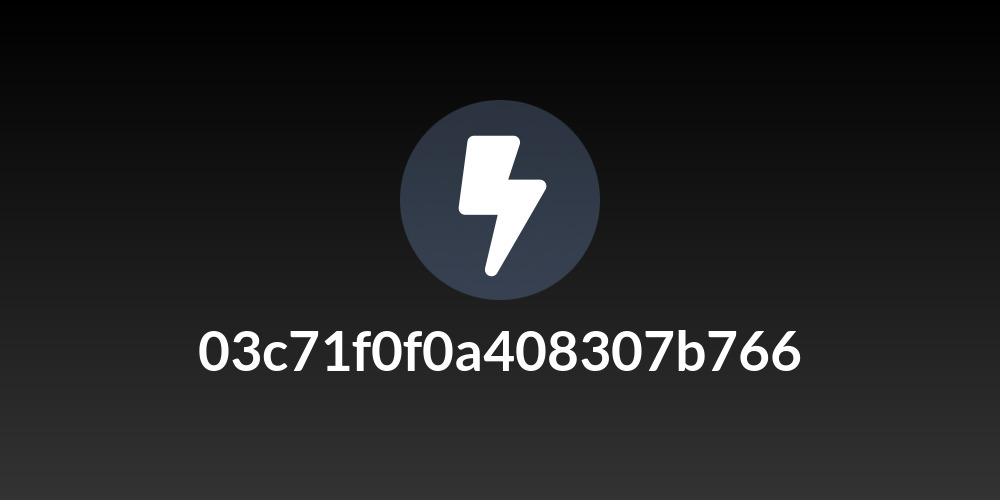 03c71f0f0a408307b766