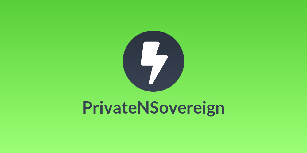 PrivateNSovereign