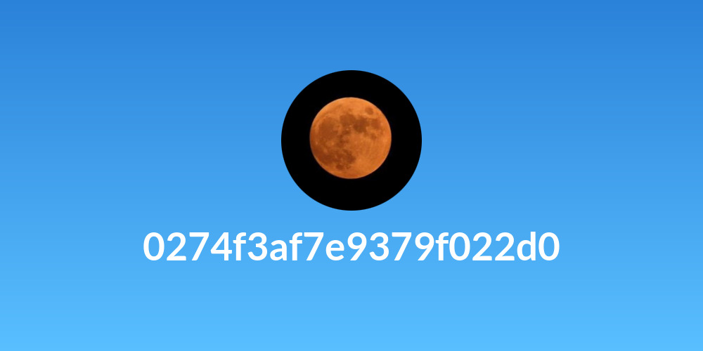 0274f3af7e9379f022d0