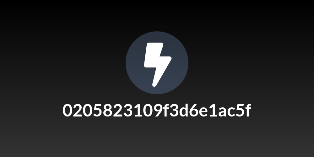 0205823109f3d6e1ac5f