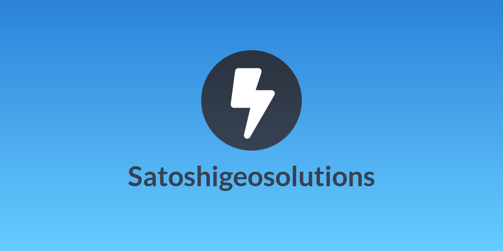 Satoshigeosolutions