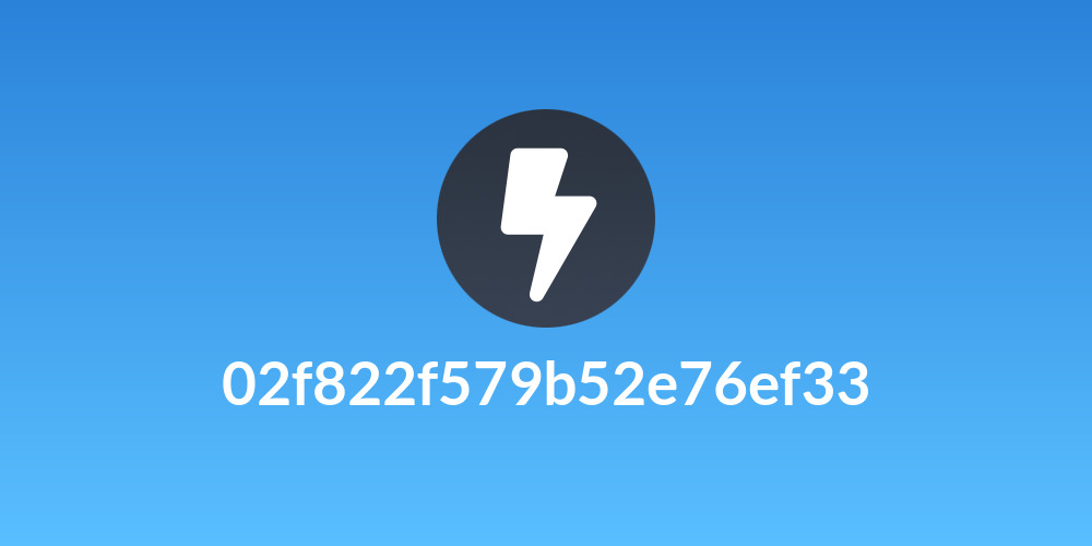 02f822f579b52e76ef33