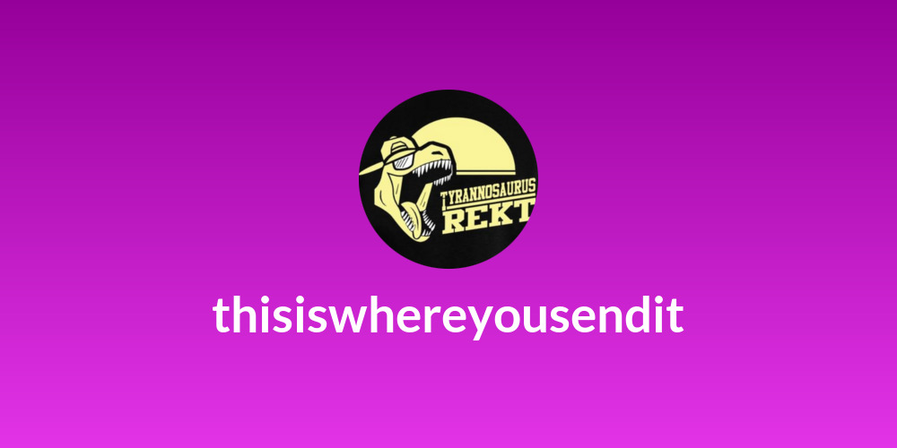 thisiswhereyousendit