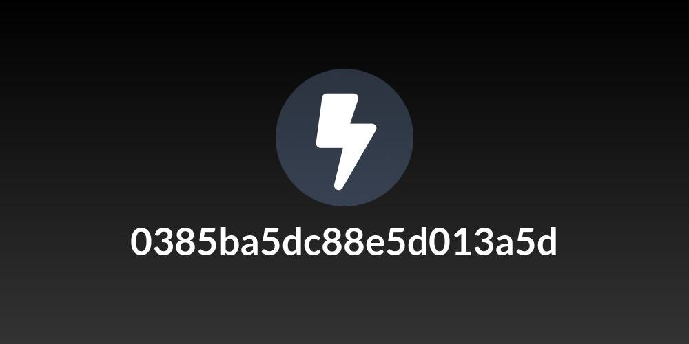0385ba5dc88e5d013a5d