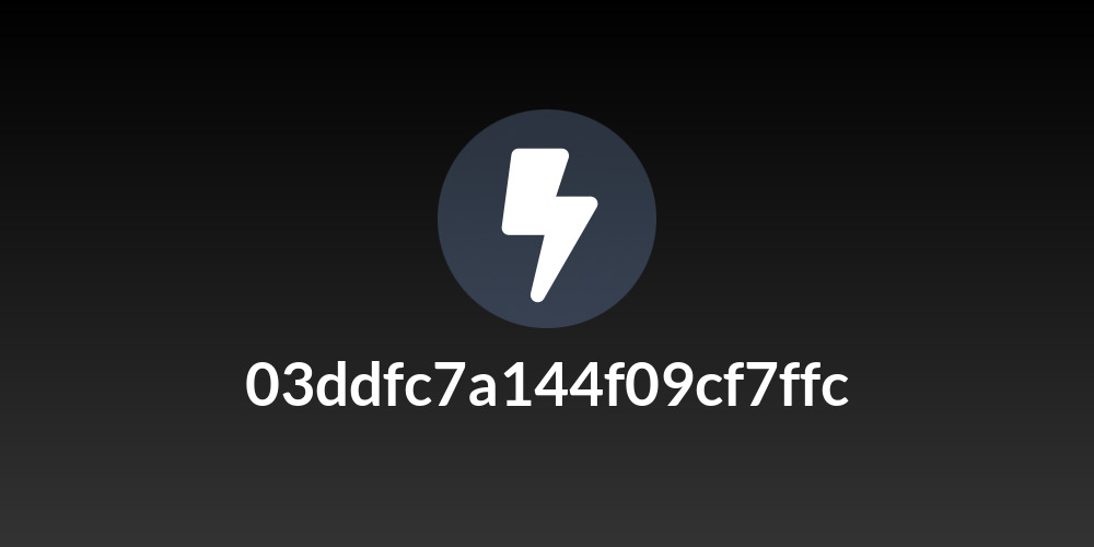 03ddfc7a144f09cf7ffc