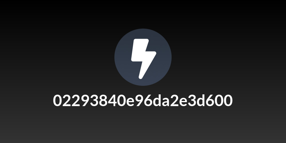 02293840e96da2e3d600