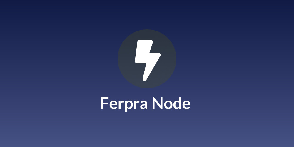 ⚡ Ferpra Node ⚡