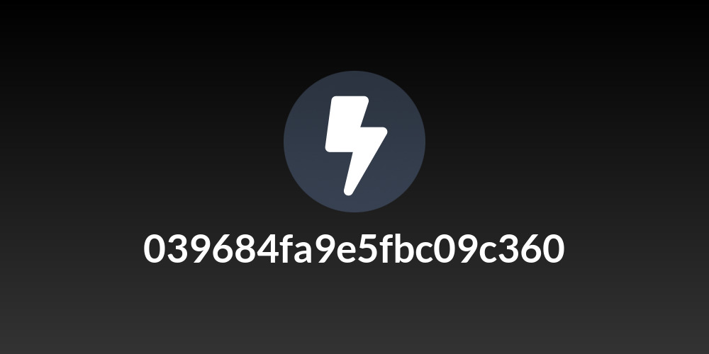 039684fa9e5fbc09c360