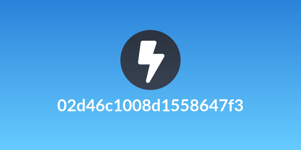 02d46c1008d1558647f3