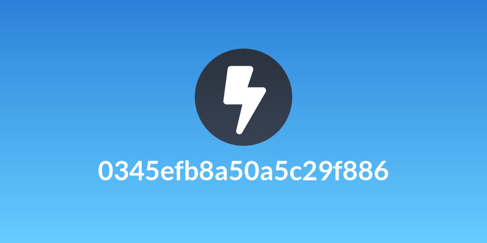0345efb8a50a5c29f886