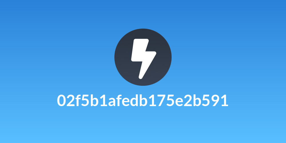 02f5b1afedb175e2b591