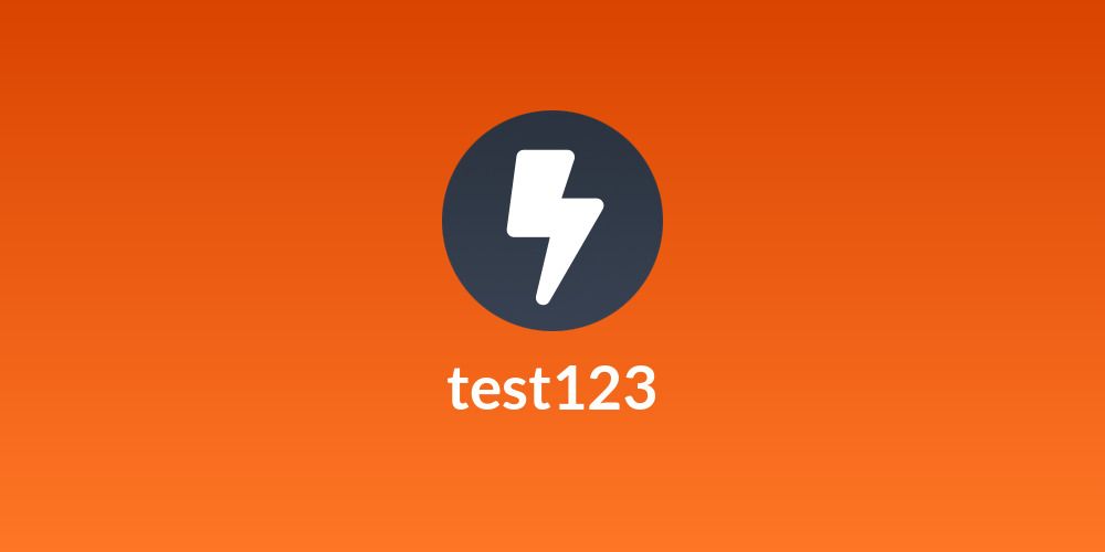 test123