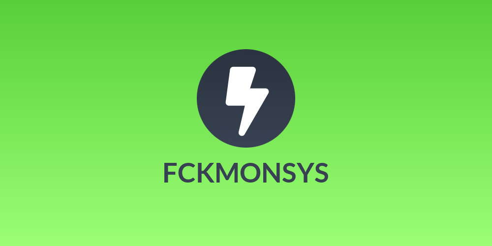 FCKMONSYS