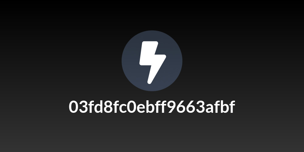 03fd8fc0ebff9663afbf