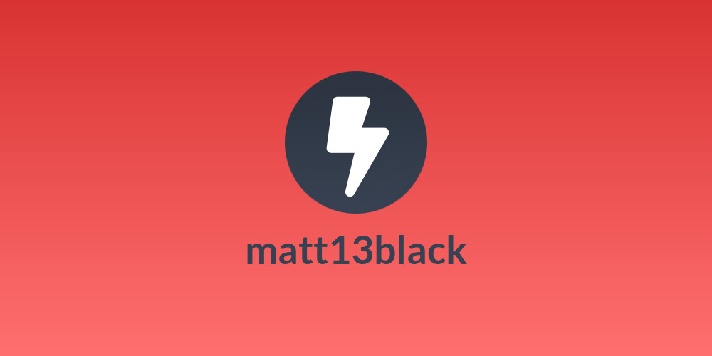 matt13black