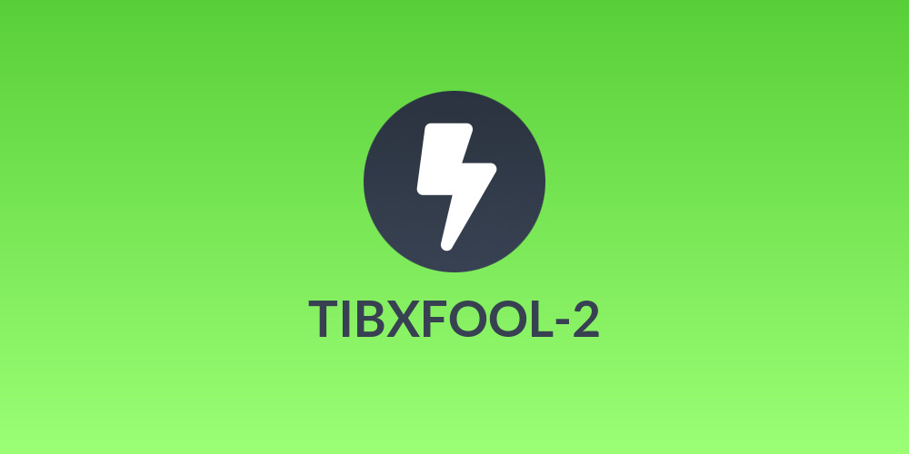 TIBXFOOL-2