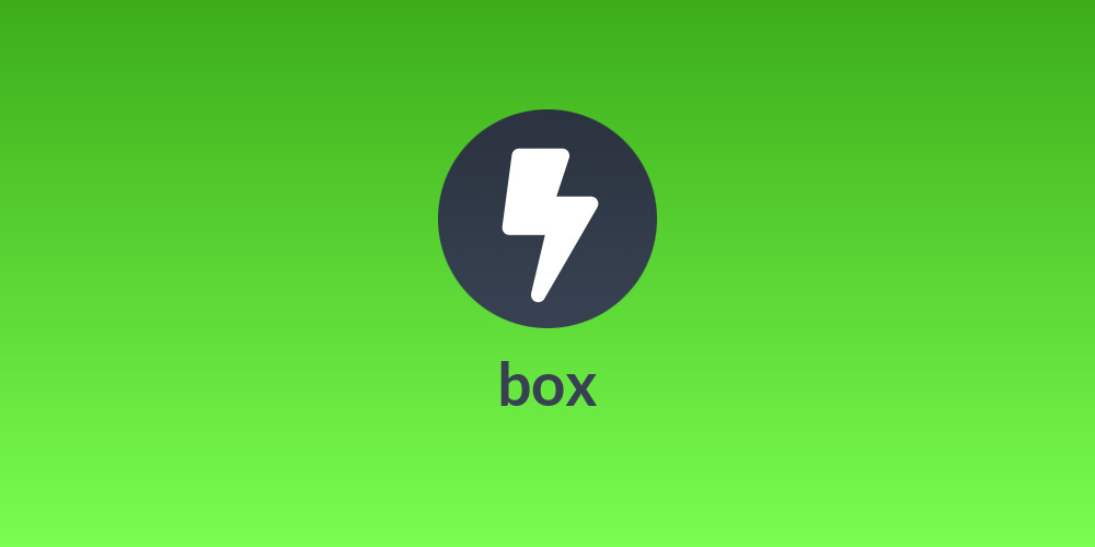box