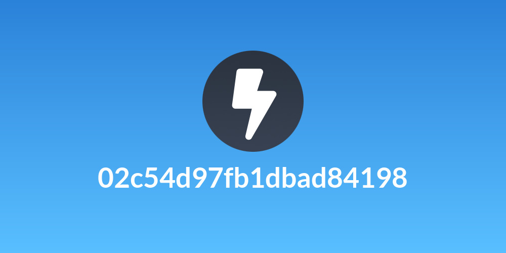 02c54d97fb1dbad84198