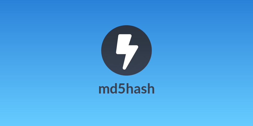 md5hash