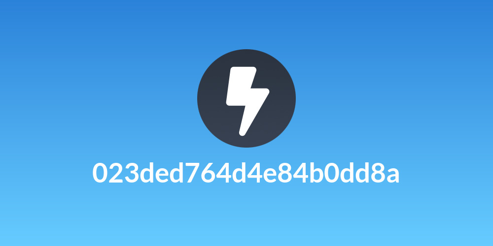 023ded764d4e84b0dd8a