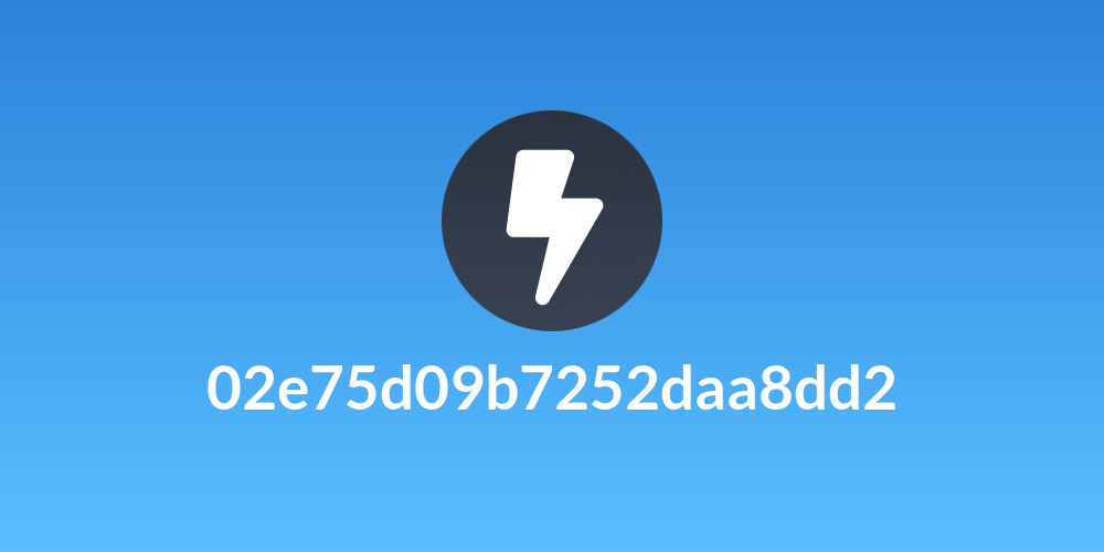 02e75d09b7252daa8dd2