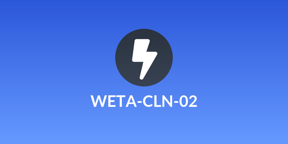 WETA-CLN-02