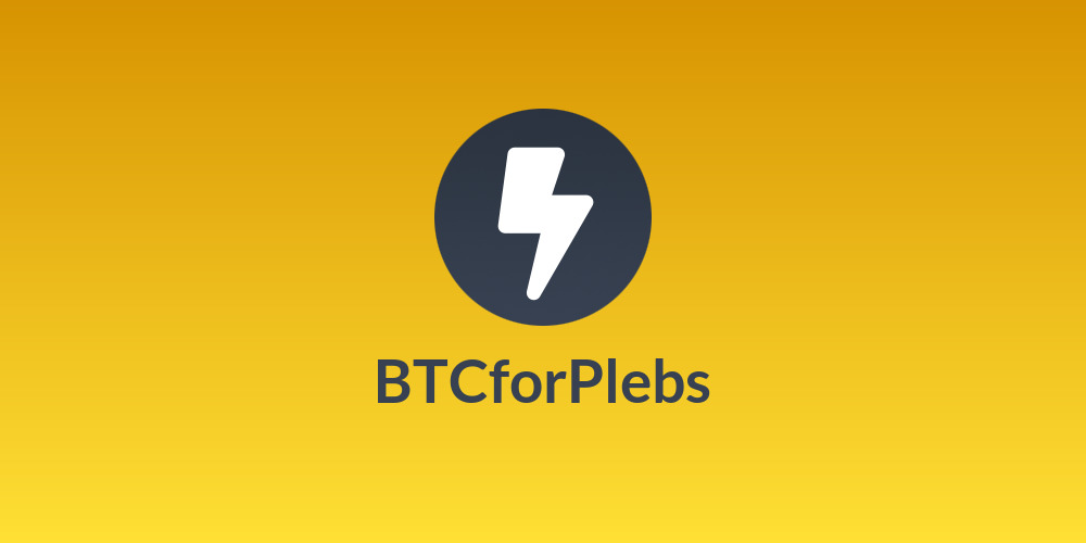 BTCforPlebs