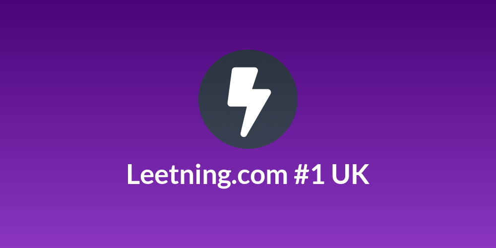 Leetning.com #1 UK