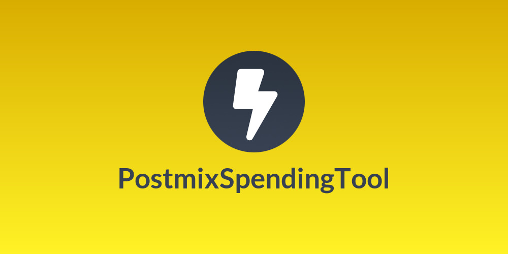 PostmixSpendingTool