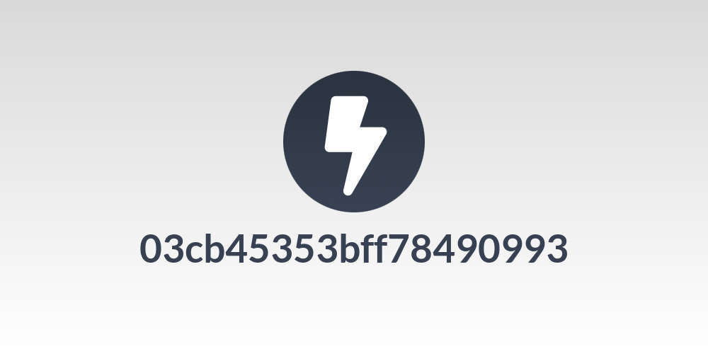 03cb45353bff78490993