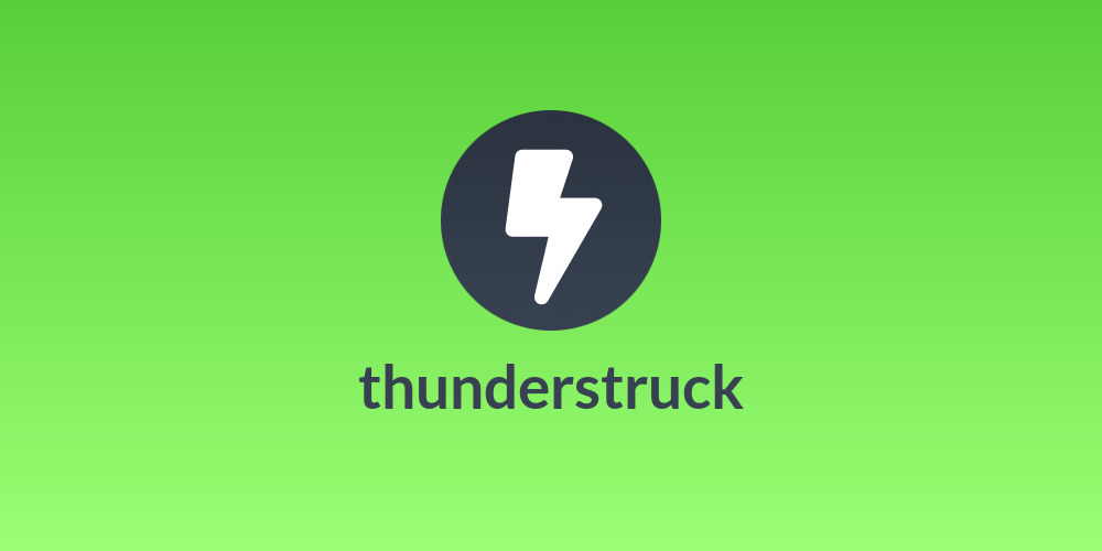 thunderstruck