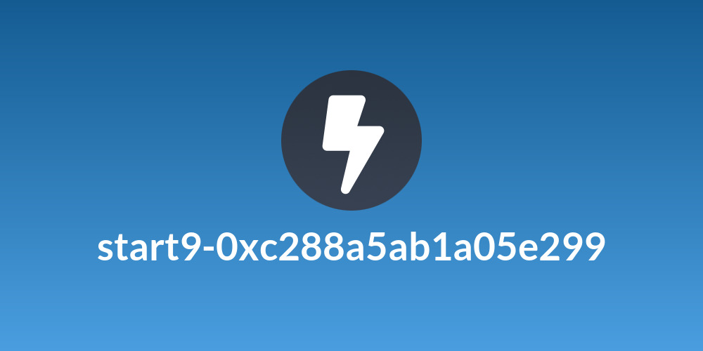 start9-0xc288a5ab1a05e299