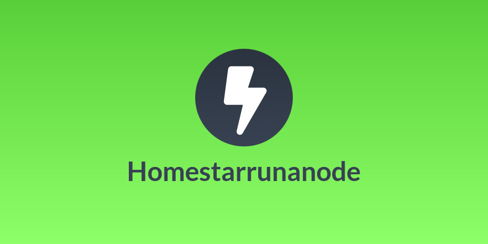 Homestarrunanode