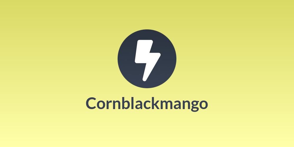 Corn🌽blackmango