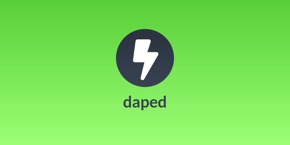 daped