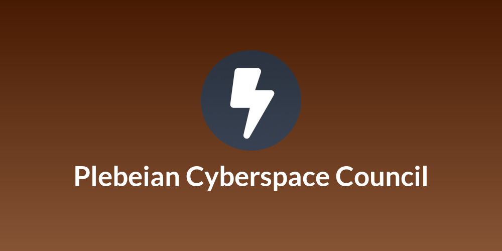 Plebeian Cyberspace Council