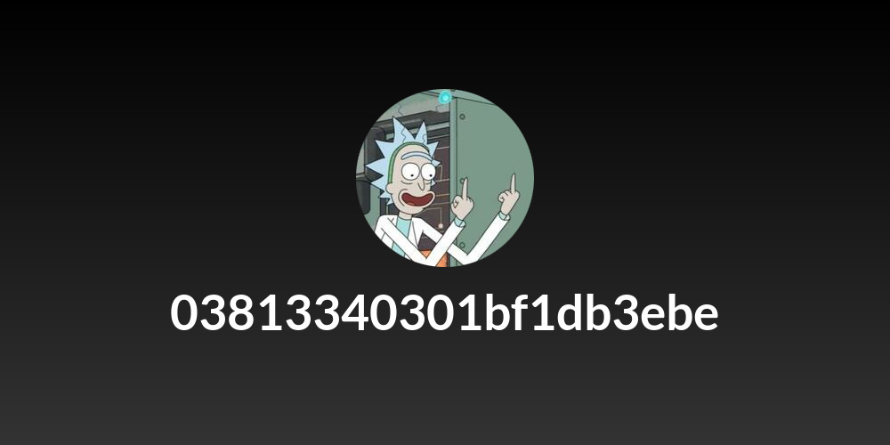 03813340301bf1db3ebe