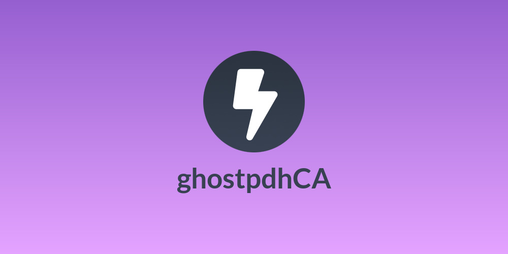 ⚡👻ghostpdh🀄CA