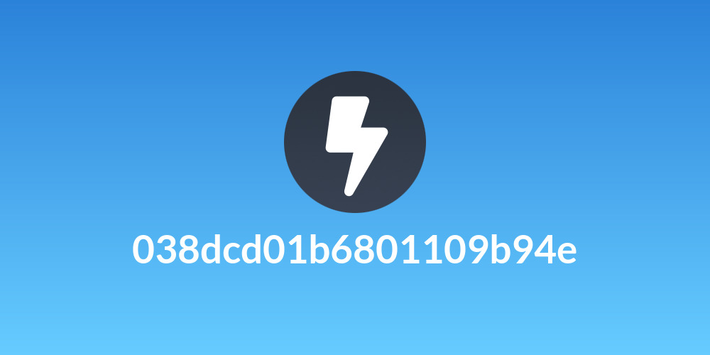 038dcd01b6801109b94e