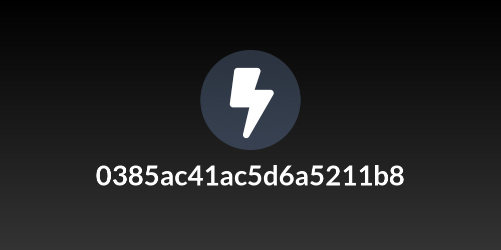 0385ac41ac5d6a5211b8