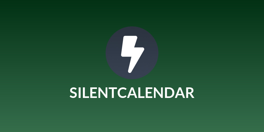 SILENTCALENDAR