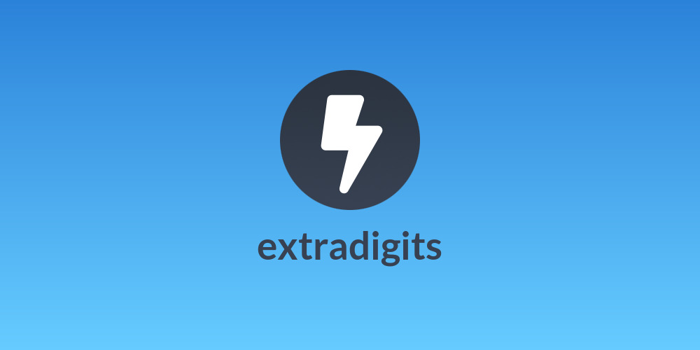 extradigits
