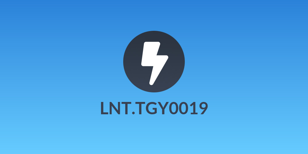 LNT.TGY0019