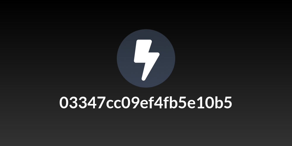 03347cc09ef4fb5e10b5